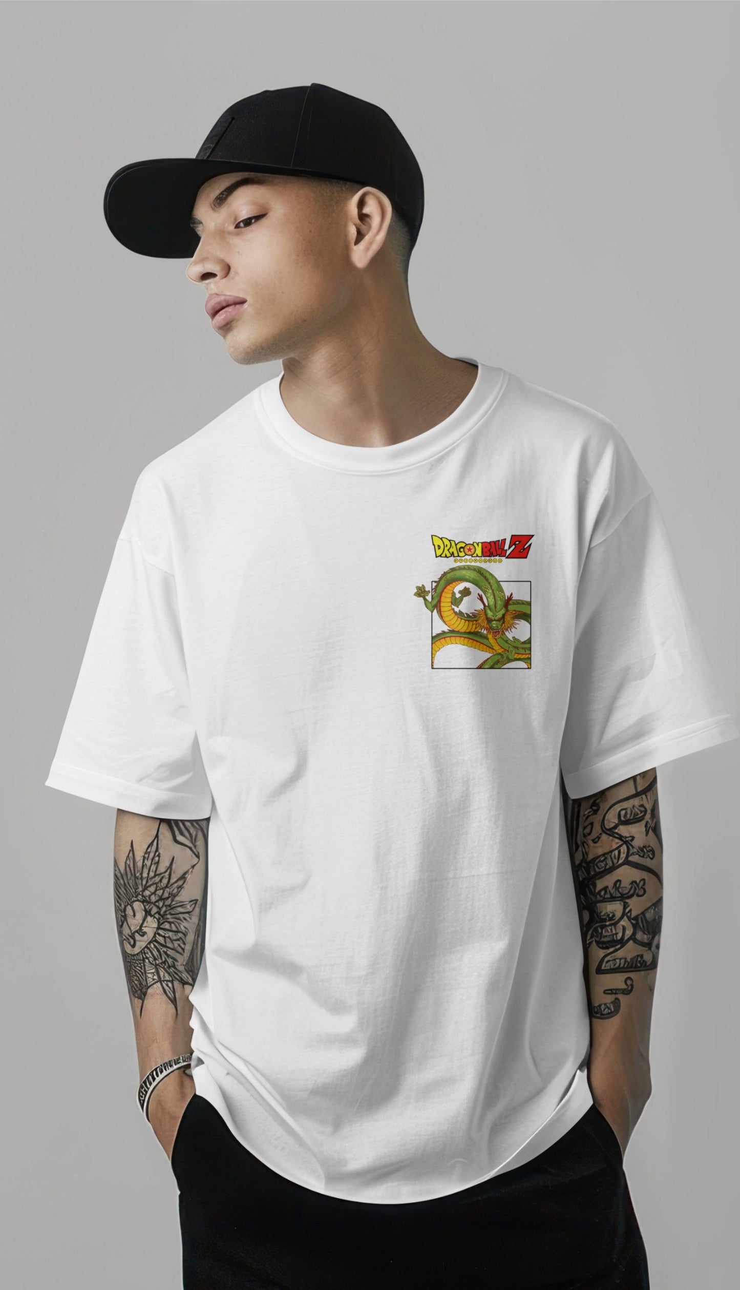 Dragon Ball Z Graphic Printed Oversized T-Shirt