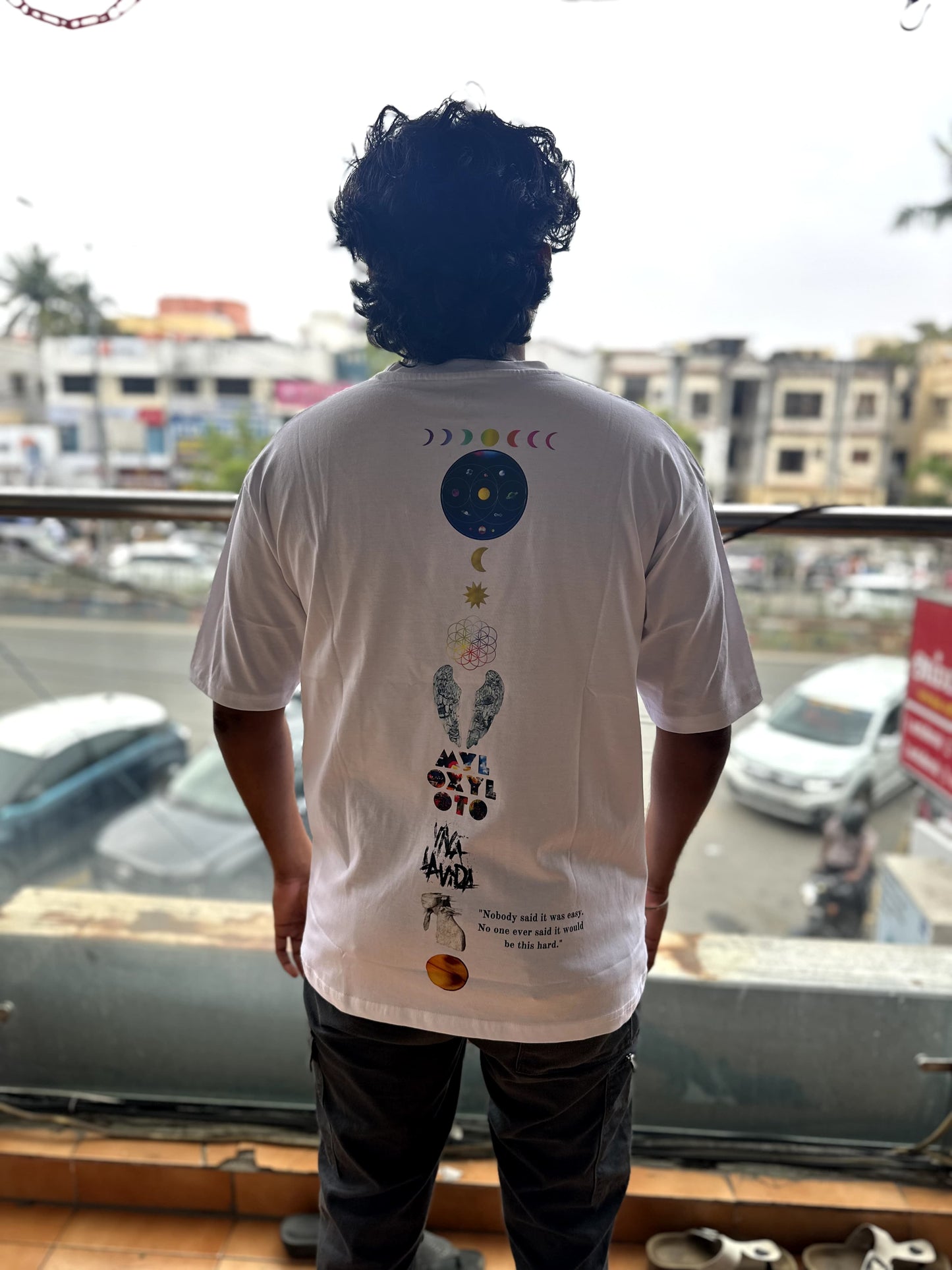 Coldplay Universe Oversized T-Shirt