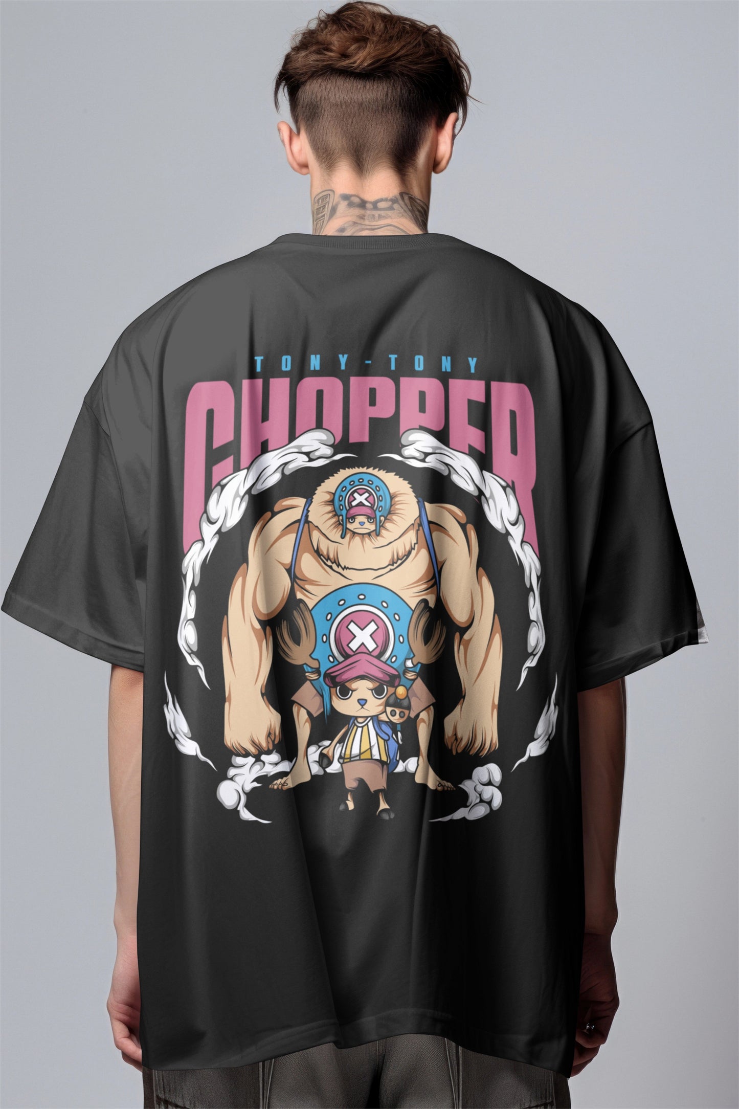 One Piece Tony Tony Chopper Rumble Graphic Printed Oversized T-shirt Harble Outfits