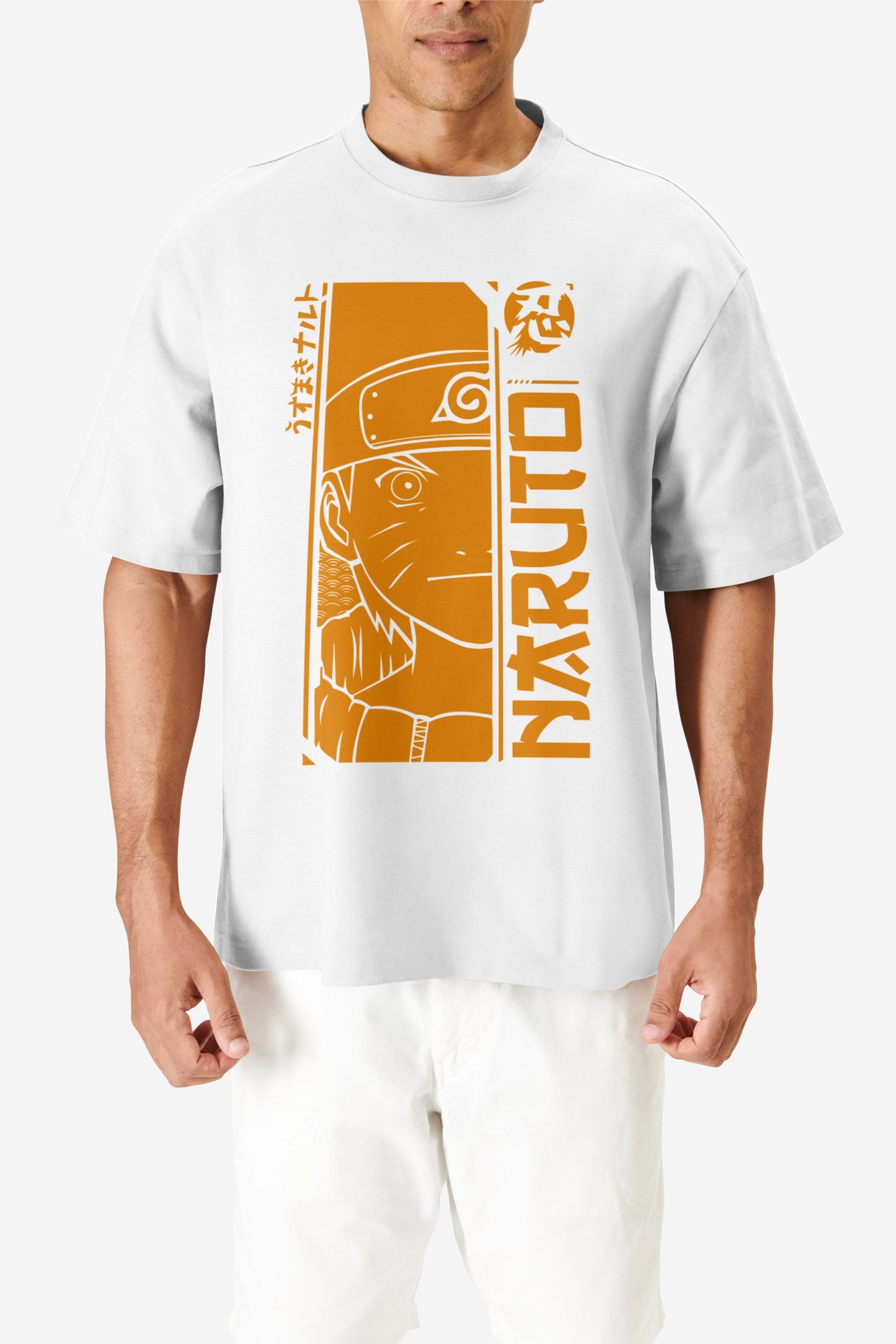 Naruto Vintage Manga Panel Graphic Printed Oversized T-shirt Harble Outfits