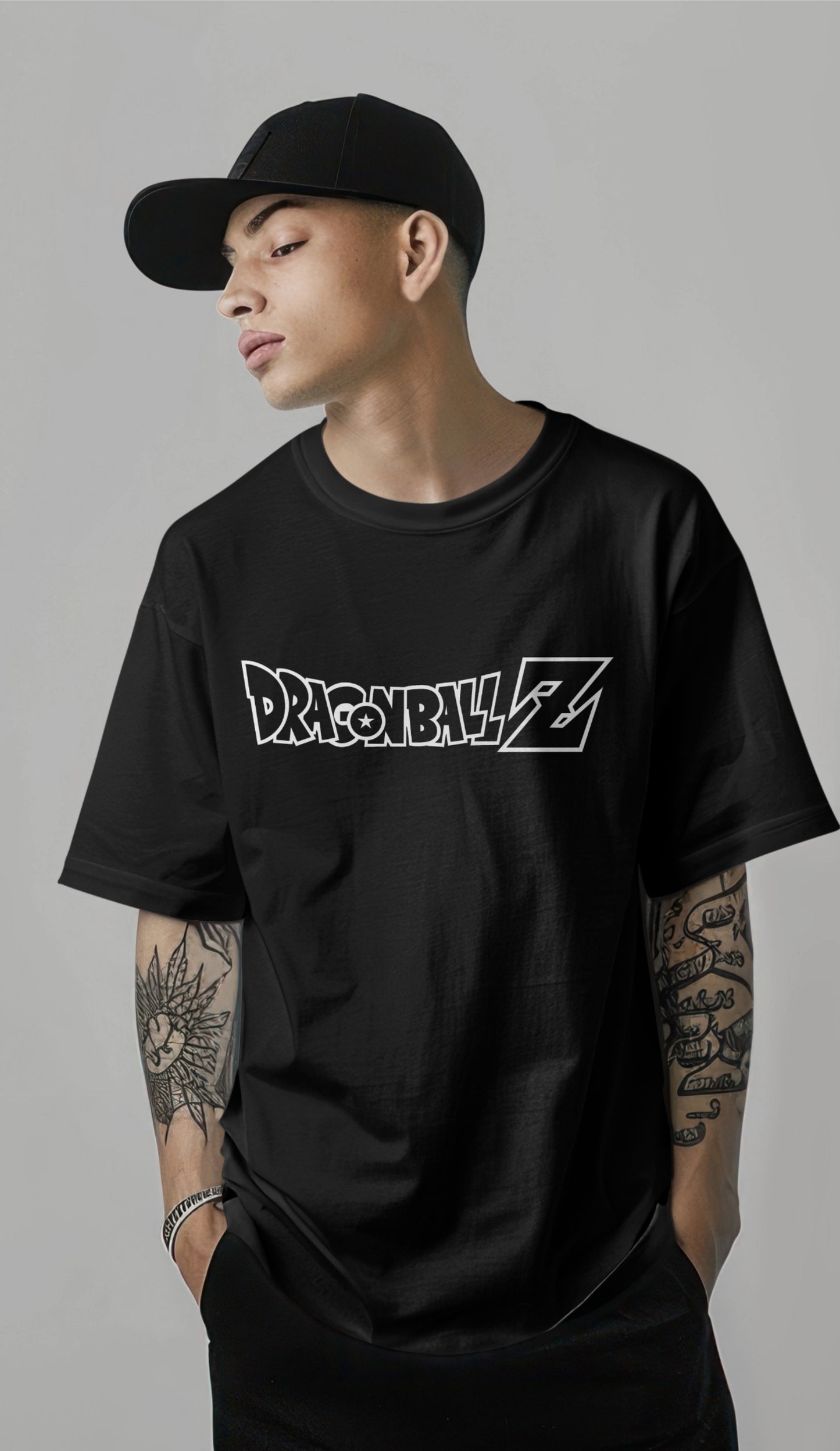 Dragon Ball Z Dr. Gero Android Creator Printed Oversized T-shirt