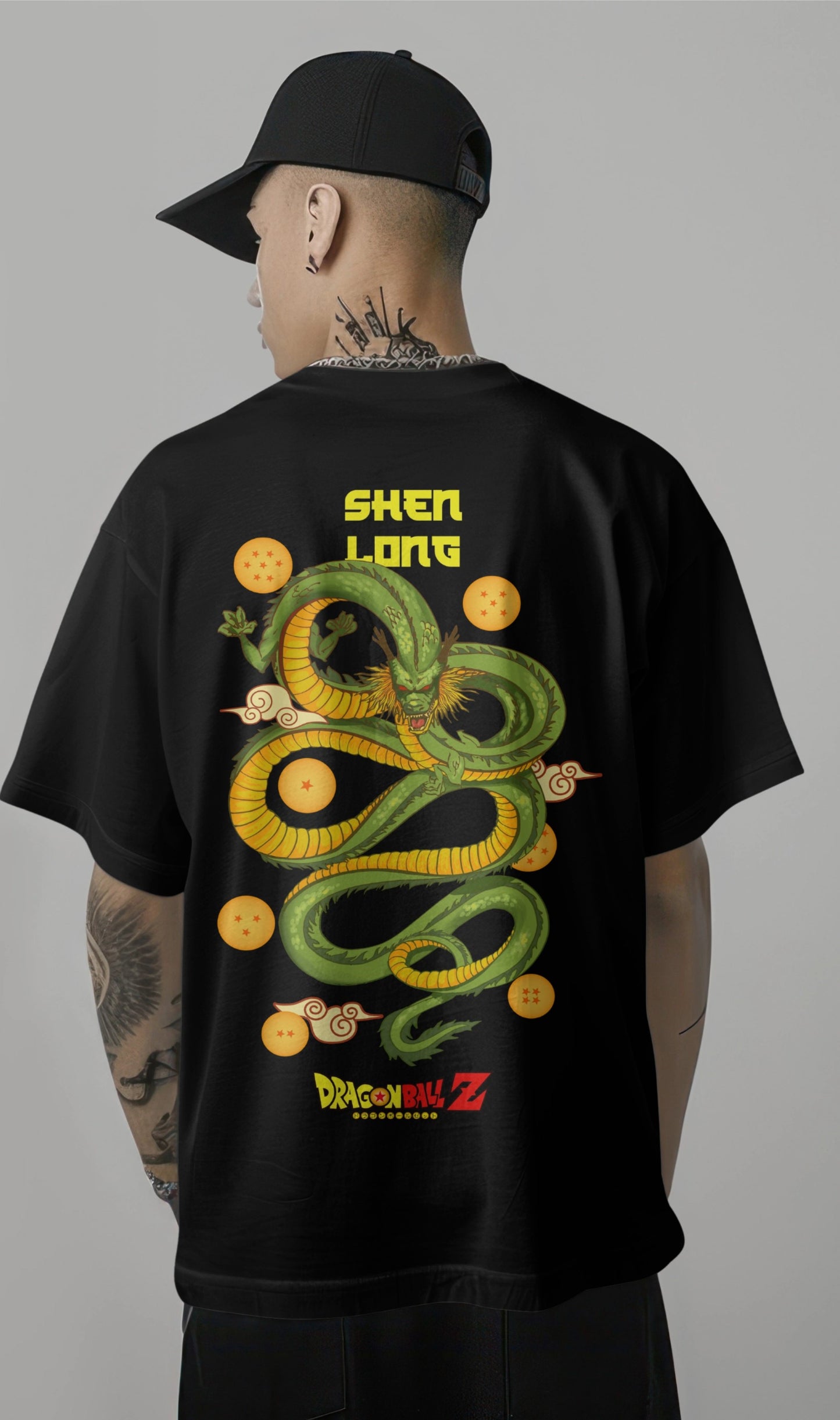 Dragon Ball Z Graphic Printed Oversized T-Shirt