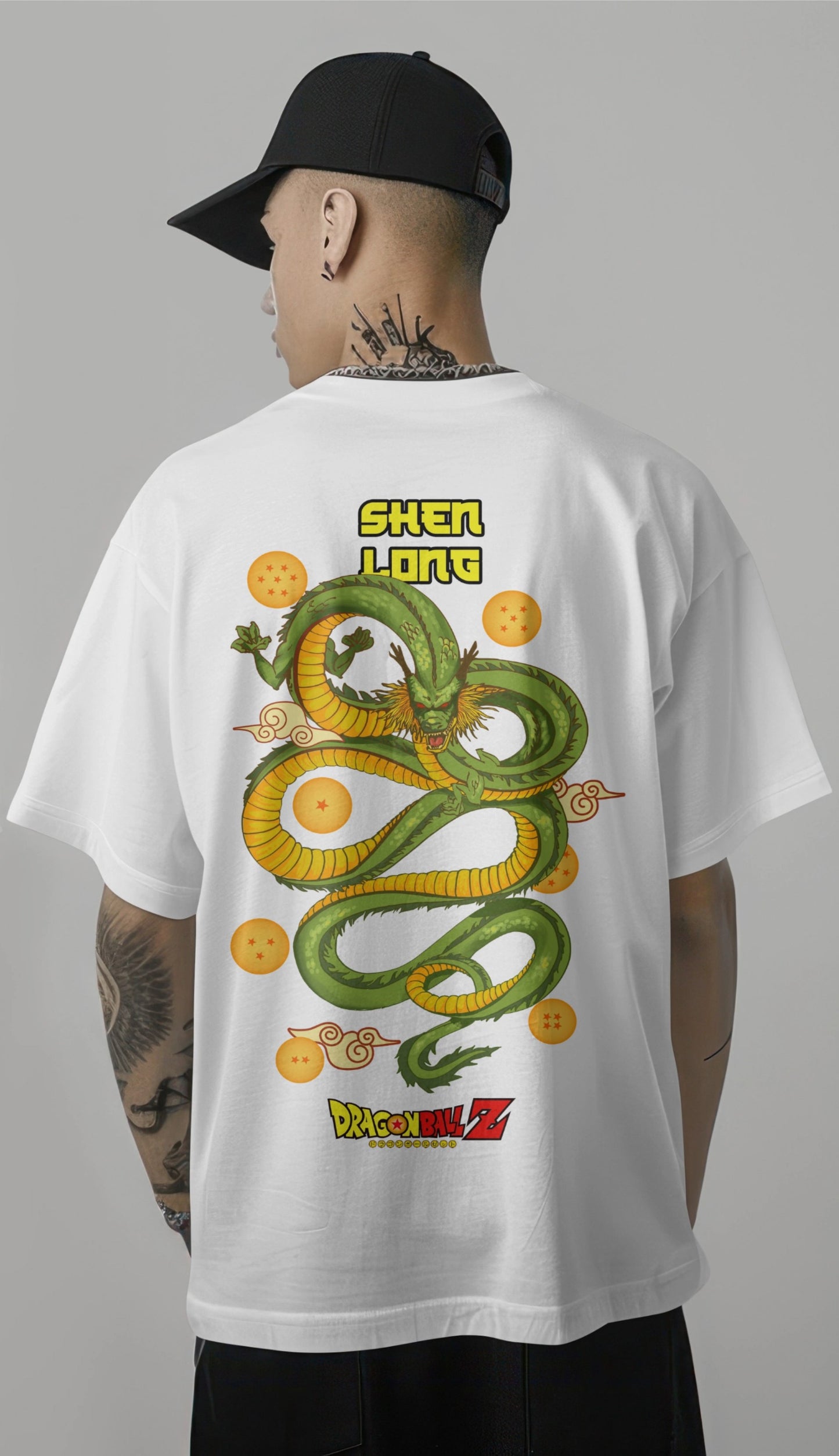 Dragon Ball Z Graphic Printed Oversized T-Shirt