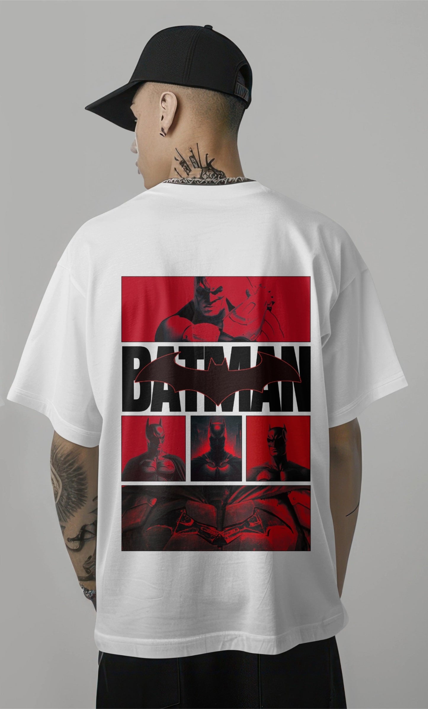 Batman Vengeance Unmasked Oversized T-Shirt Harble Outfits