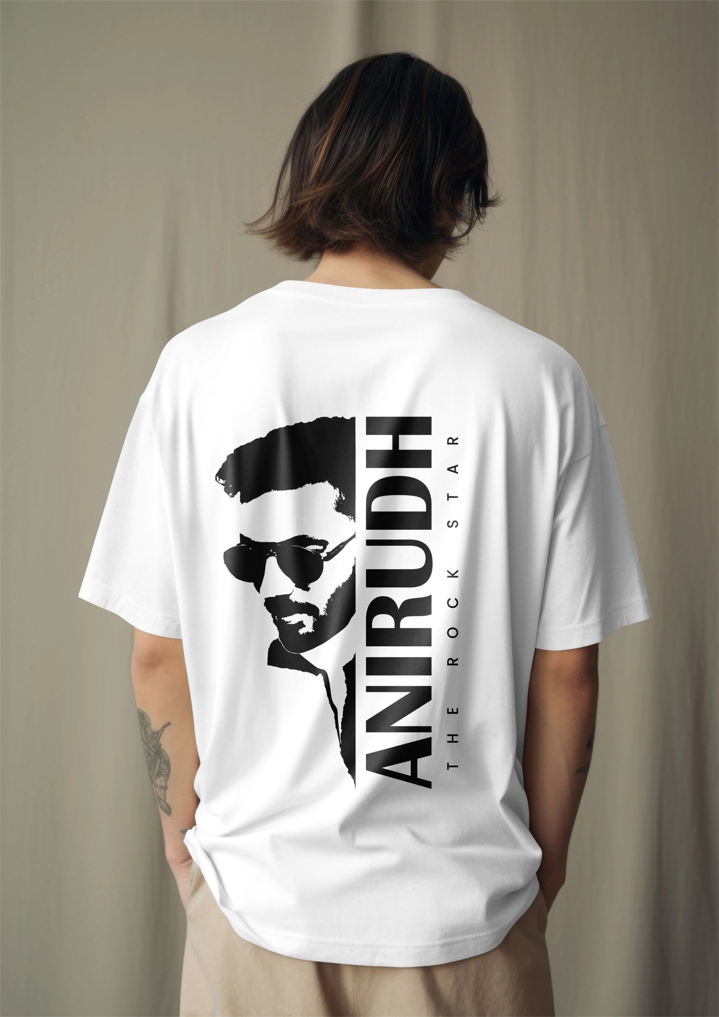 Anirudh Ravichander Oversized T-Shirt – The Rock Star Edition