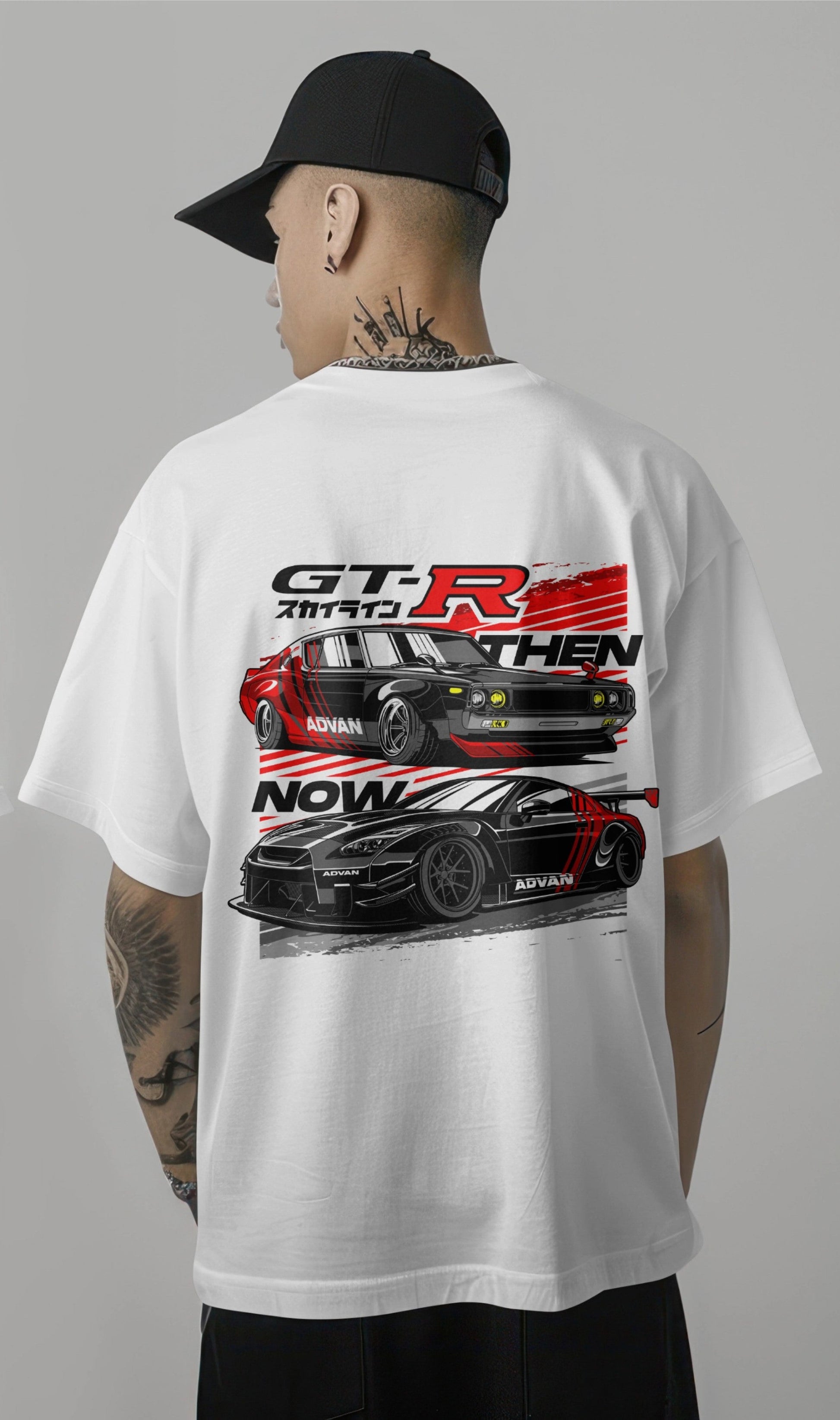 GT-R Legacy: Then & Now Oversized T-Shirt Harble Outfits