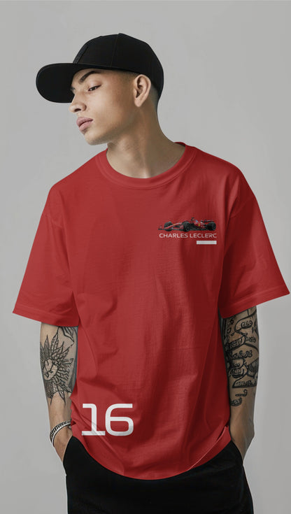 Charles Leclerc Ferrari Oversized T-Shirt