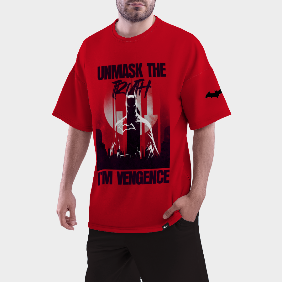 Batman Vengeance Unmasked Oversized T-Shirt Harble Outfits