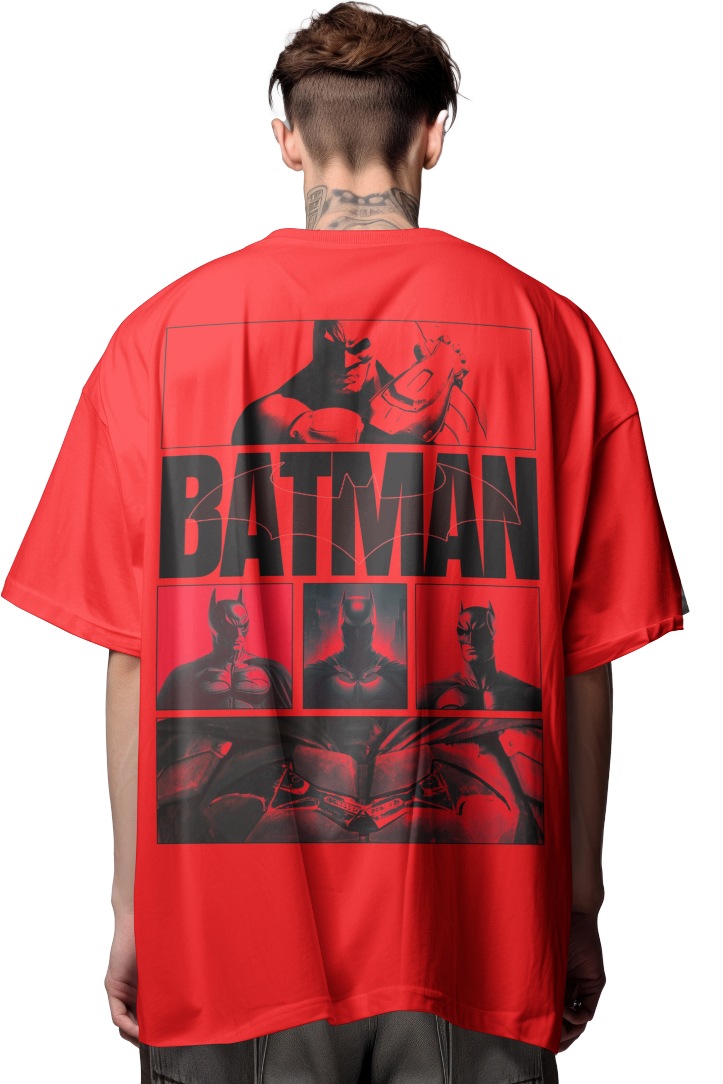 Batman Vengeance Unmasked Oversized T-Shirt Harble Outfits