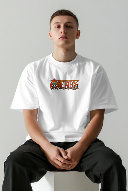 One Piece Ace Graphic Printed Oversized T-shirt Harble Outfits