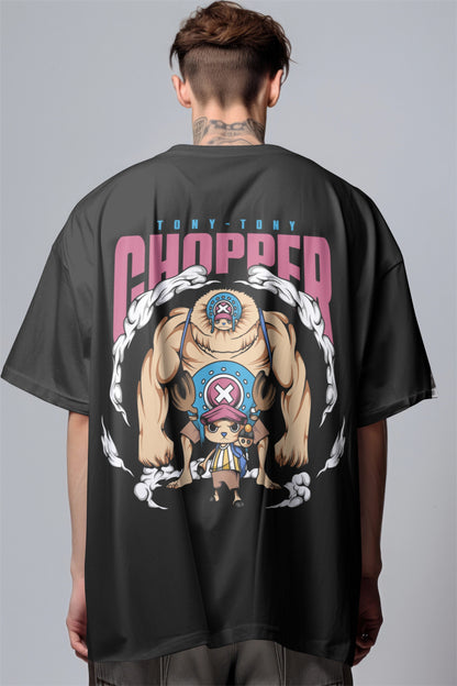 One Piece Tony Tony Chopper Rumble Graphic Printed Oversized T-shirt Harble Outfits