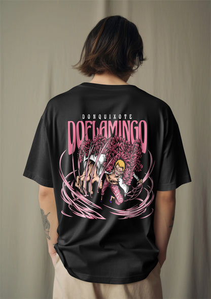 One Piece Donquixote Doflamingo String Graphic Printed Oversized T-shirt Harble Outfits