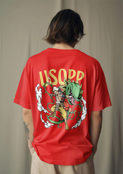 One Piece Usopp Sniper King Graphic Printed Oversized T-shirt Harble Outfits