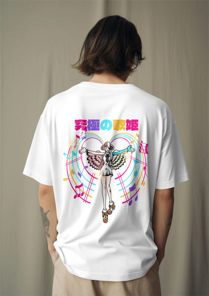 One Piece Uta Graphic Printed Oversized T-shirt Harble Outfits