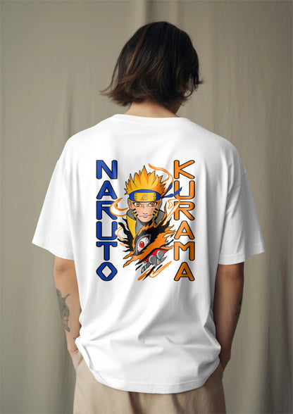 Naruto Kurama Graphic Printed Oversized T-shirt Harble Outfits