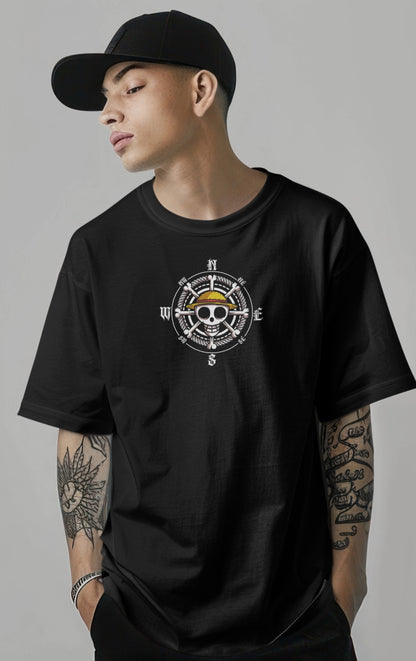 One Piece Marco The Phoenix Graphic Printed Oversized T-shirt Harble Outfits