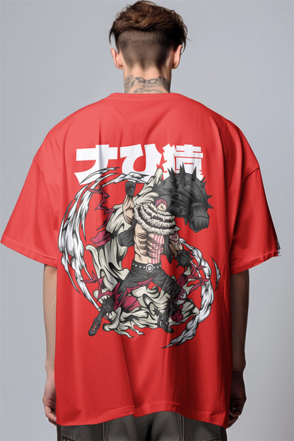 One Piece Katakuri Graphic Printed Oversized T-shirt Harble Outfits