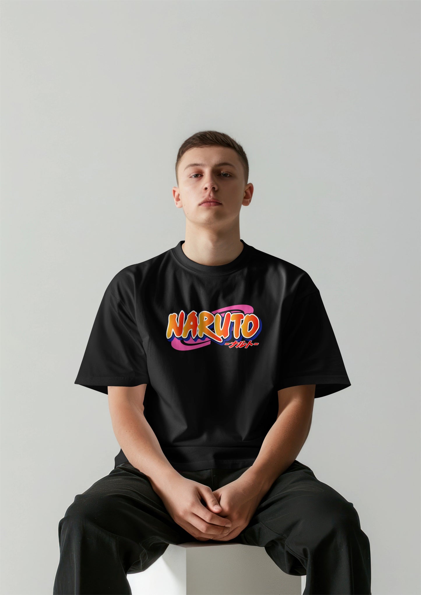 Team 7 Eyes of Power Graphic Printed Oversized T-shirt Harble Outfits