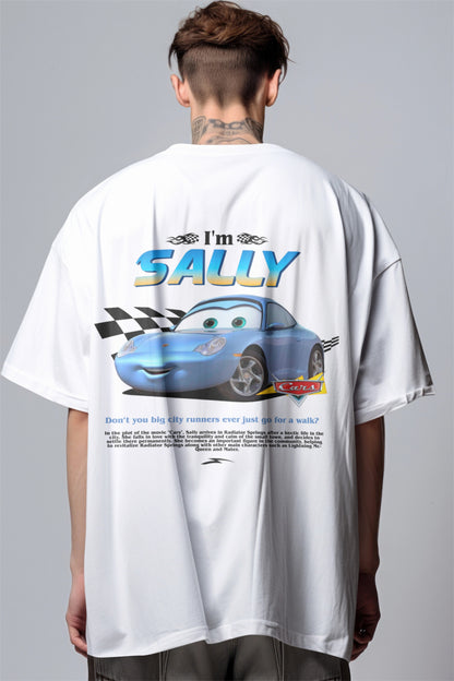 I’m Sally Graphic Printed Oversized T-shirt - Radiator Springs Edition Harble Outfits