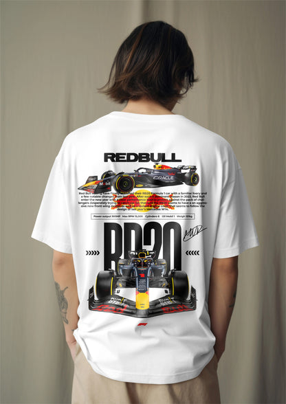 F1 Red Bull Racing 2 Printed Oversized T-shirt Harble Outfits