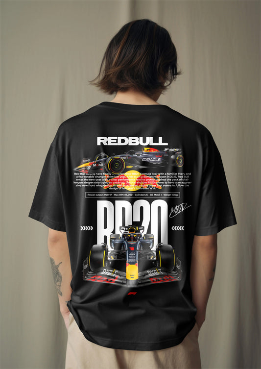 F1 Red Bull Racing 2 Printed Oversized T-shirt Harble Outfits