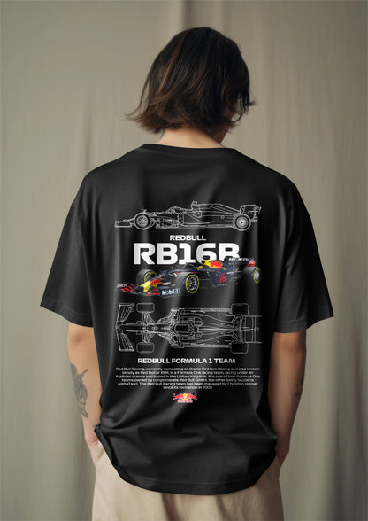 F1 Red Bull Racing 1 Printed Oversized T-shirt Harble Outfits