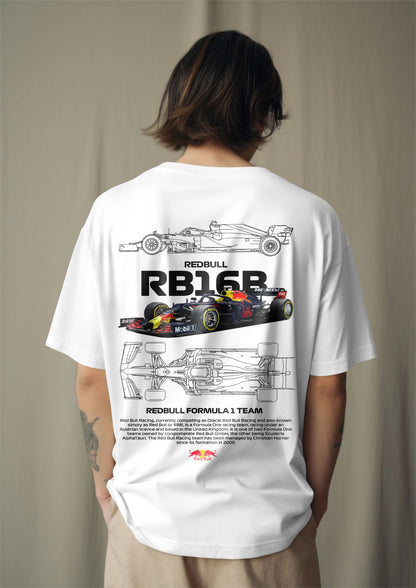 F1 Red Bull Racing 1 Printed Oversized T-shirt Harble Outfits