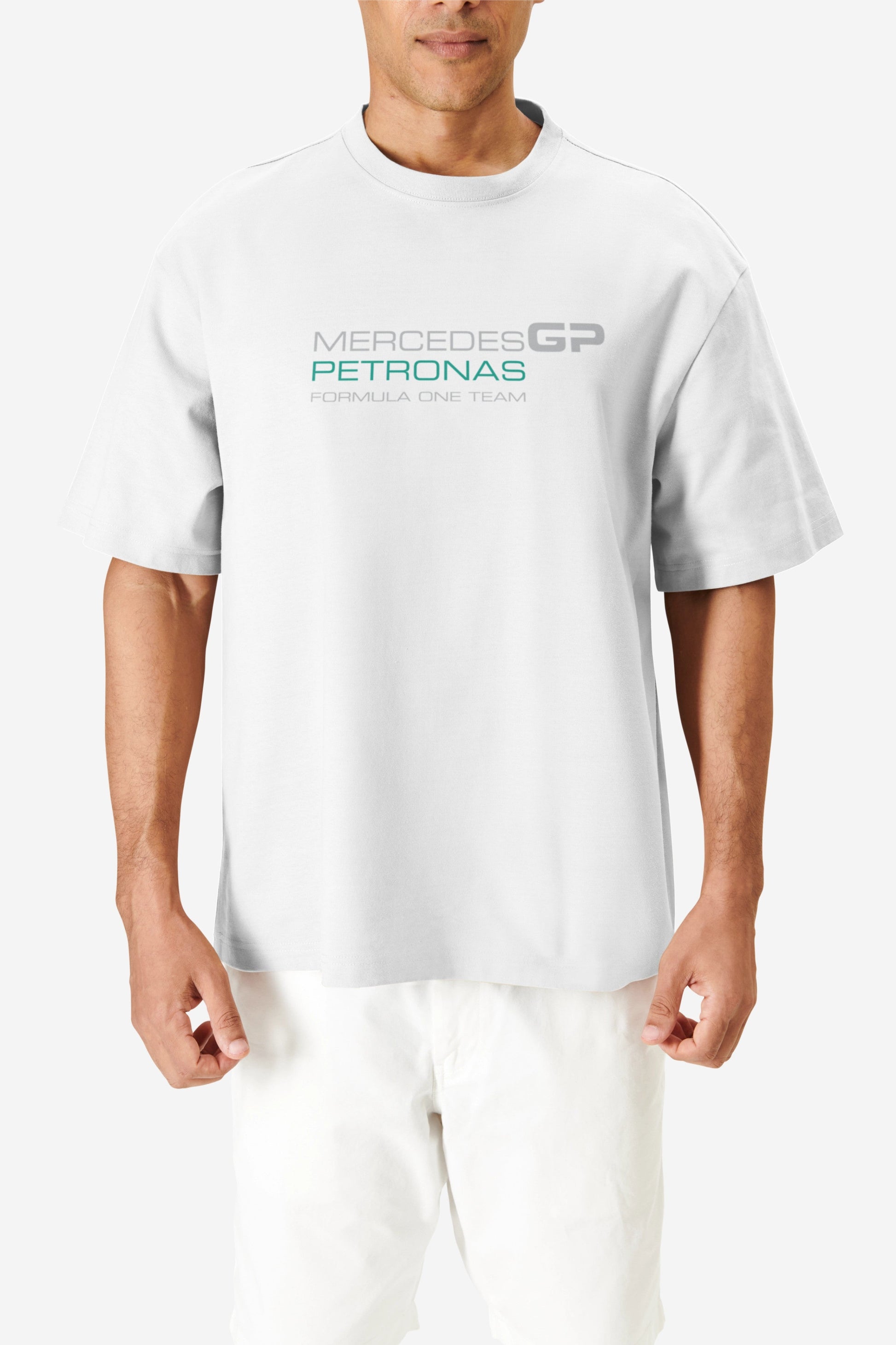 F1 Mercedes AMG Petronas 1 Printed Oversized T-shirt Harble Outfits