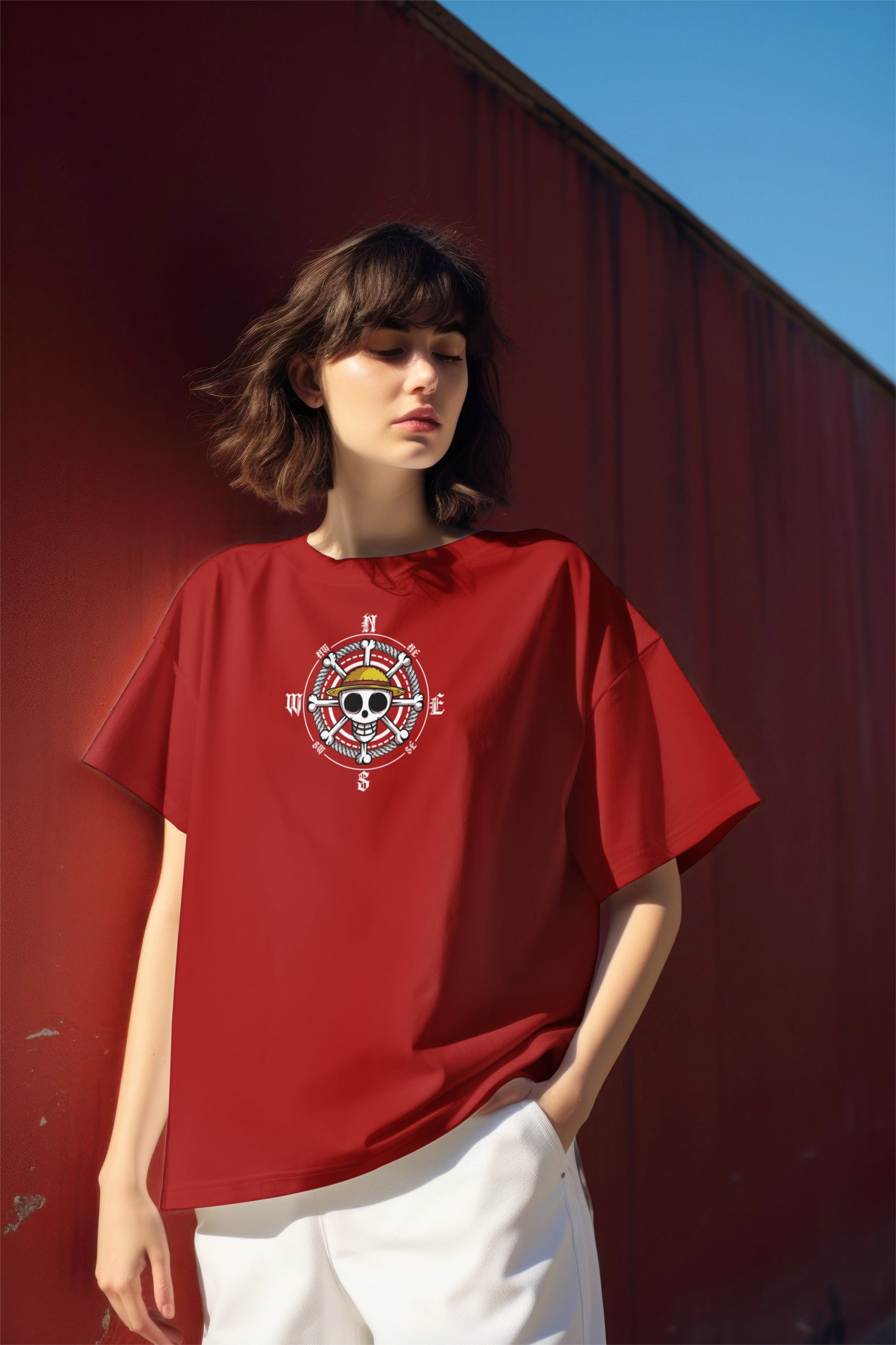 One Piece Usopp Sniper King Graphic Printed Oversized T-shirt Harble Outfits