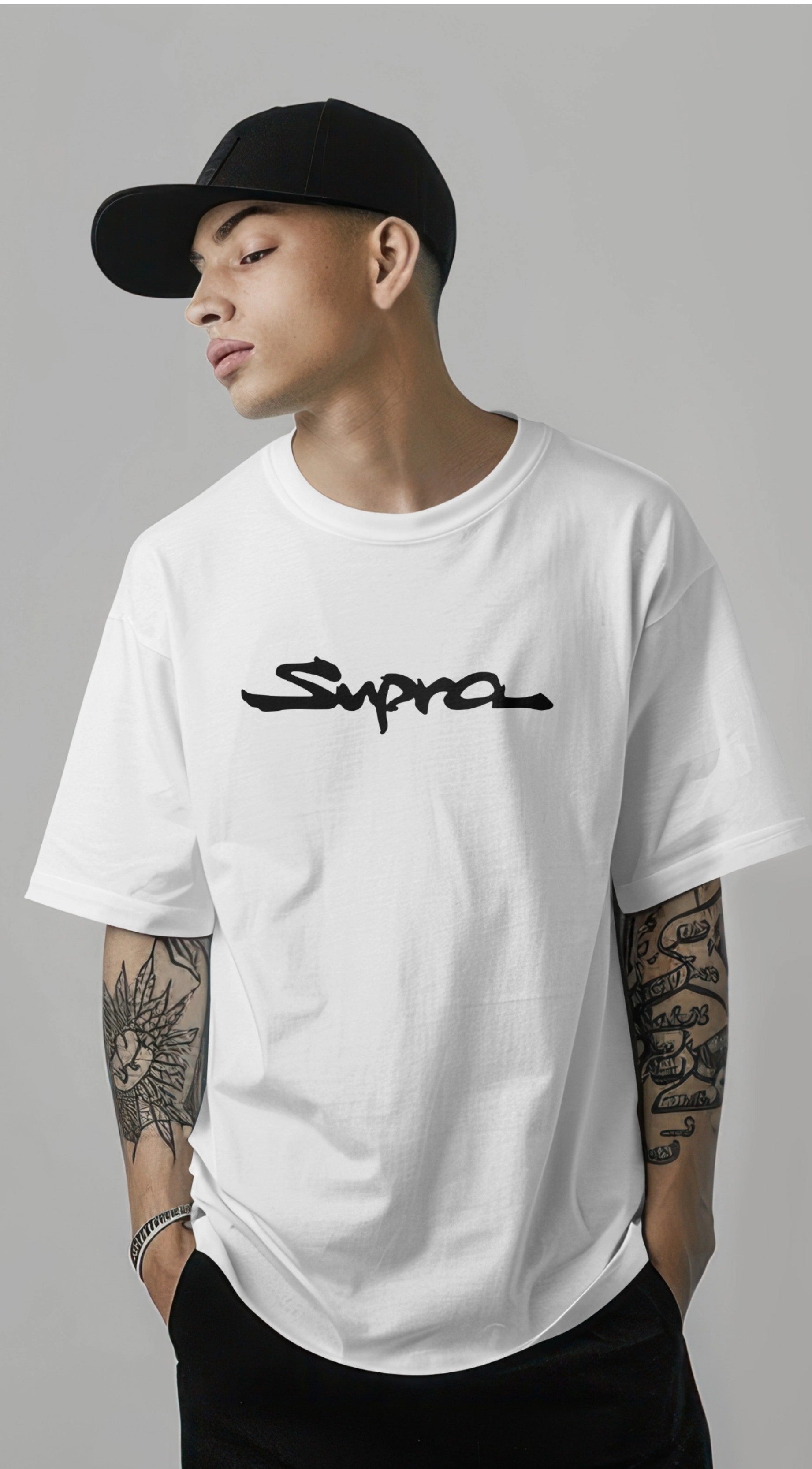 Toyota Supra MK4 Graphic Printed Oversized T-shirt Harble Outfits