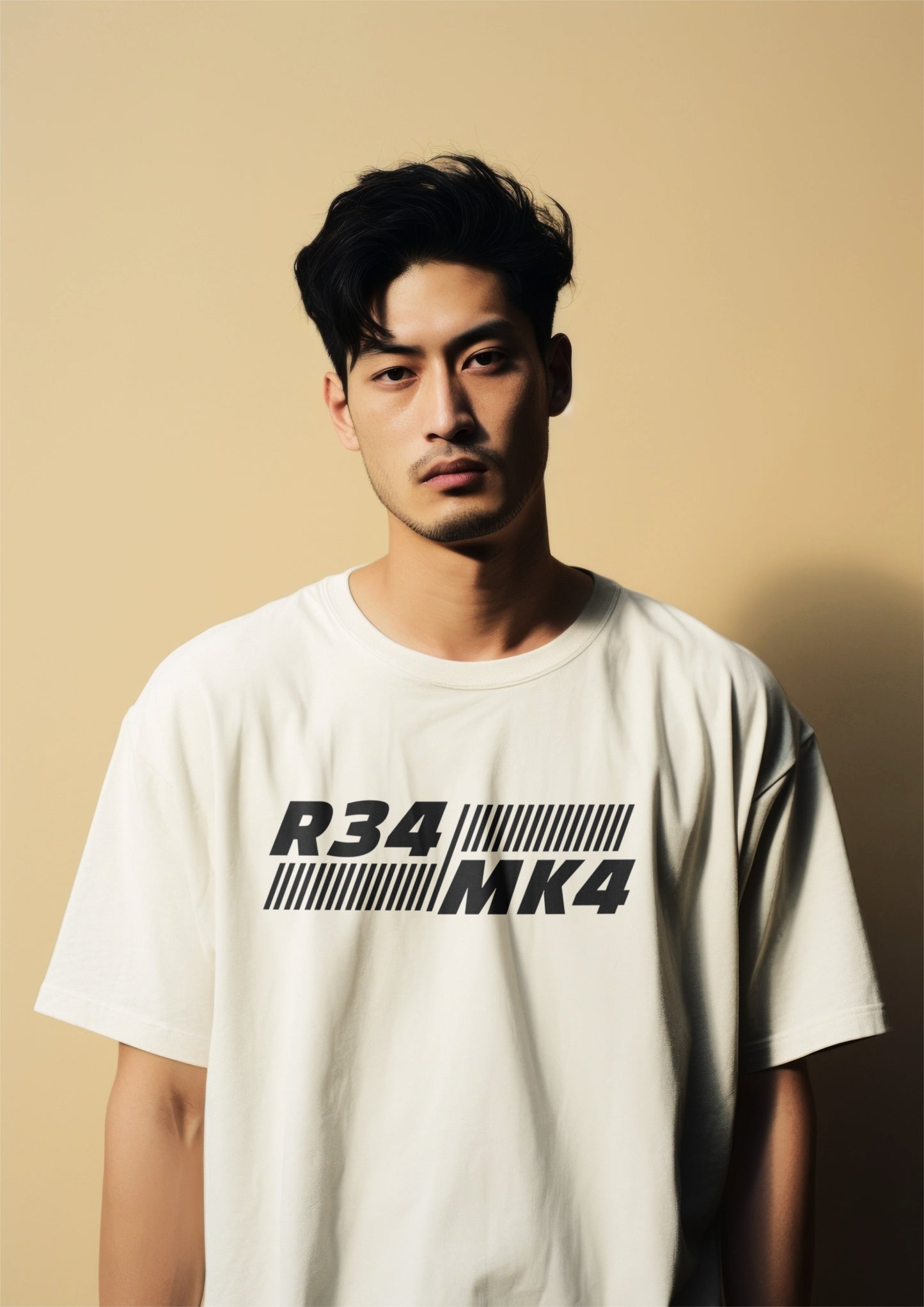 JDM Legends Face-off R34 MK4 Graphic Printed Oversized T-shirt Harble Outfits