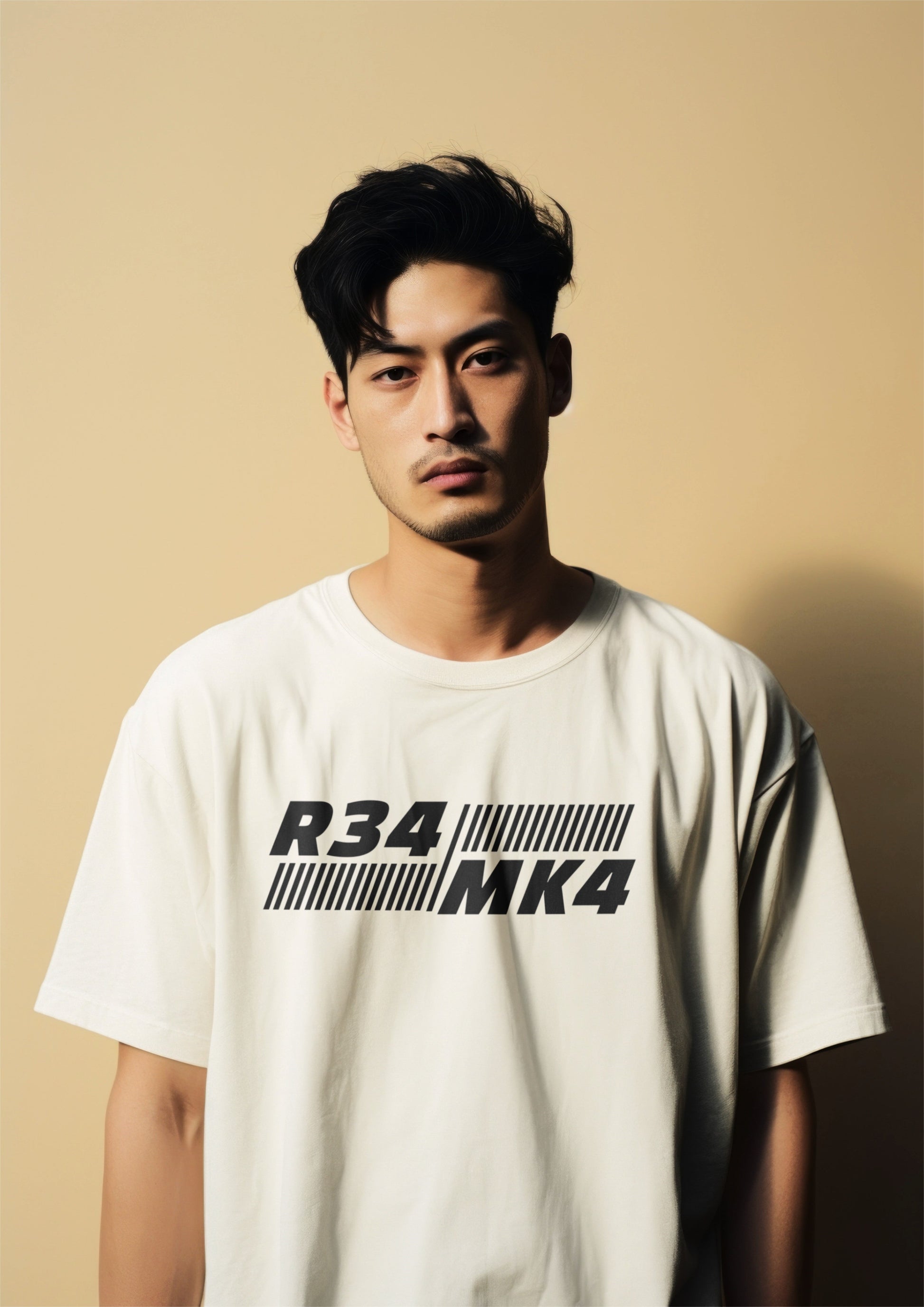 JDM Legends Face-off R34 MK4 Graphic Printed Oversized T-shirt Harble Outfits