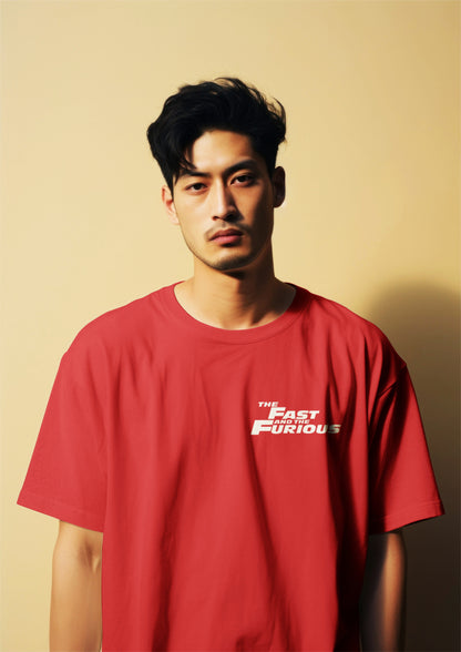 Fast & Furious Legends - Street Racer Series Printed Oversized T-shirt Harble Outfits