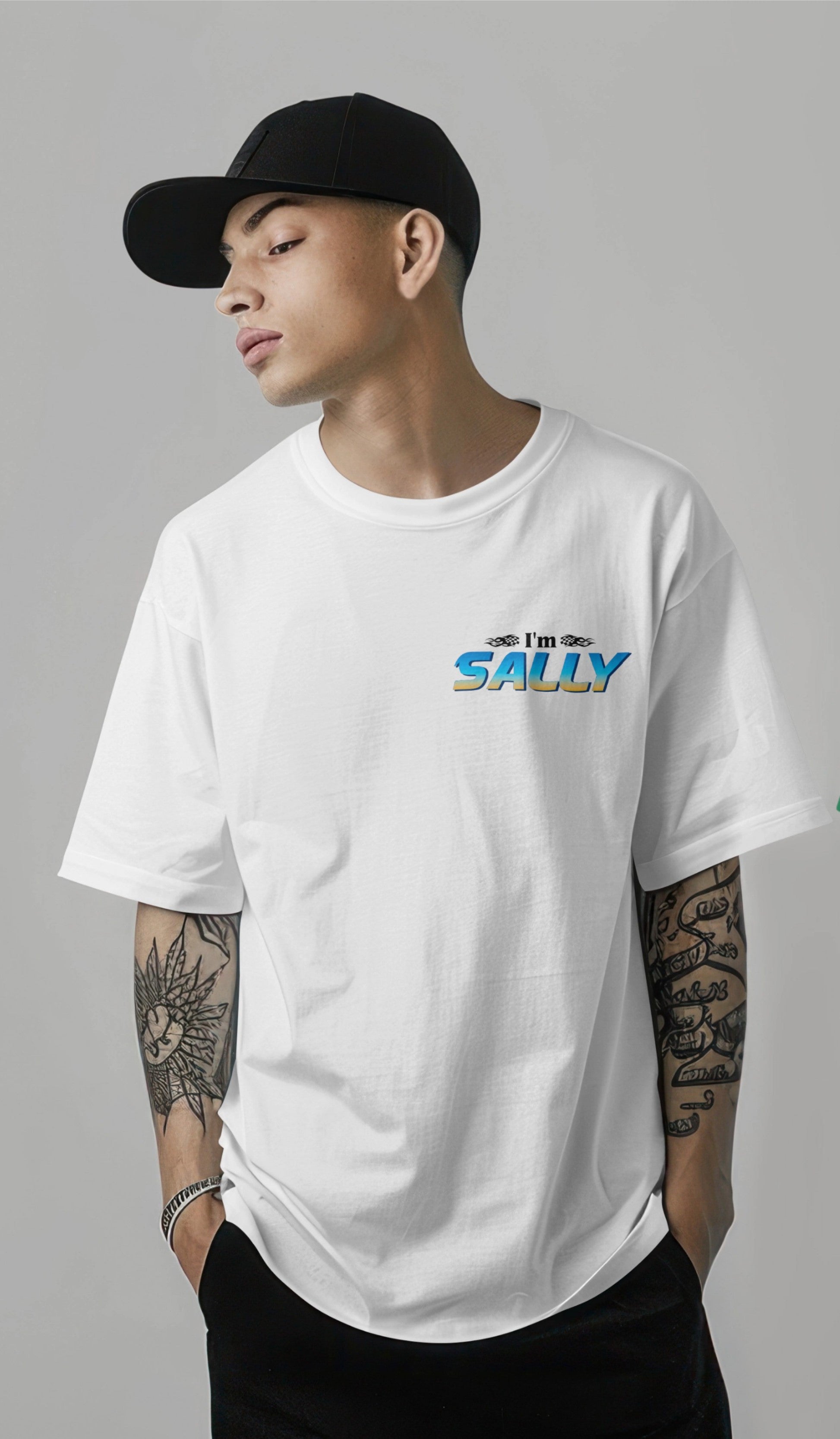 I’m Sally Graphic Printed Oversized T-shirt - Radiator Springs Edition Harble Outfits