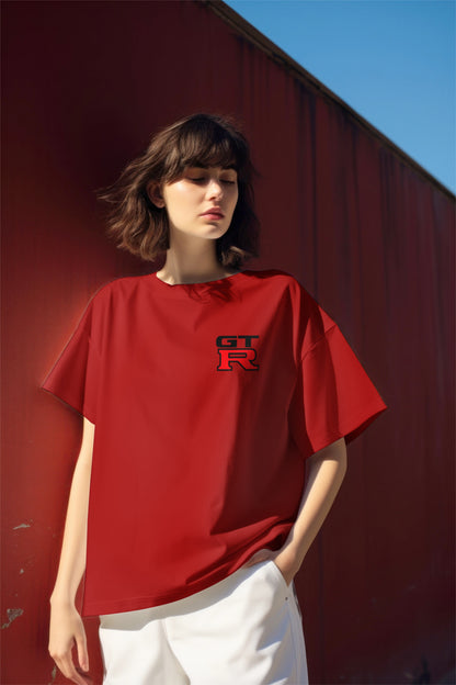 GT-R Nismo Blueprint Oversized T-Shirt Harble Outfits