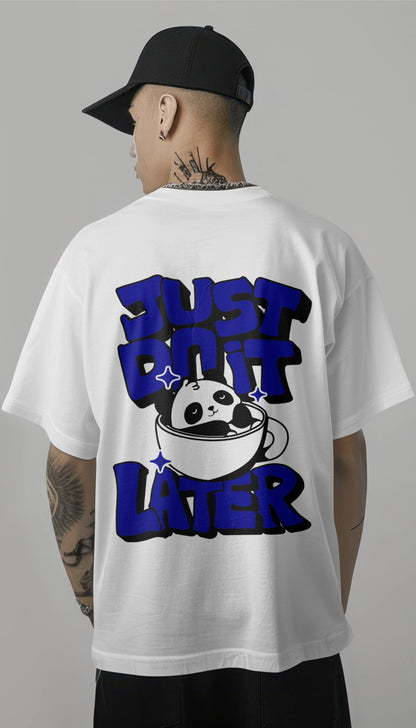 Lazy Panda Graphic Printed Oversized T-Shirt Harble Outfits