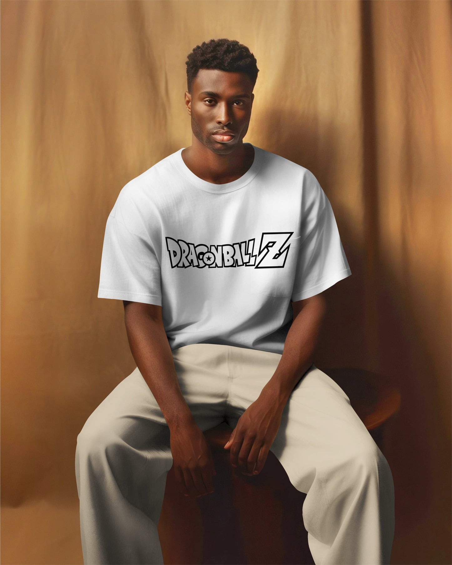DBZ Legends Panel Graphic Printed Oversized T-shirt Harble Outfits