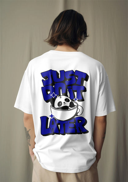 Lazy Panda Graphic Printed Oversized T-Shirt Harble Outfits