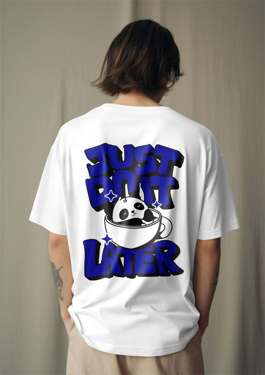 Lazy Panda Graphic Printed Oversized T-Shirt Harble Outfits