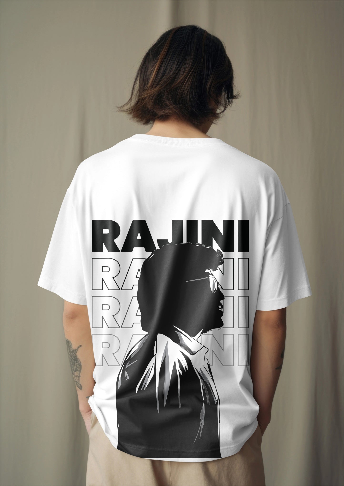 RAJINI – The Thalaivar Oversized Tee Harble Outfits