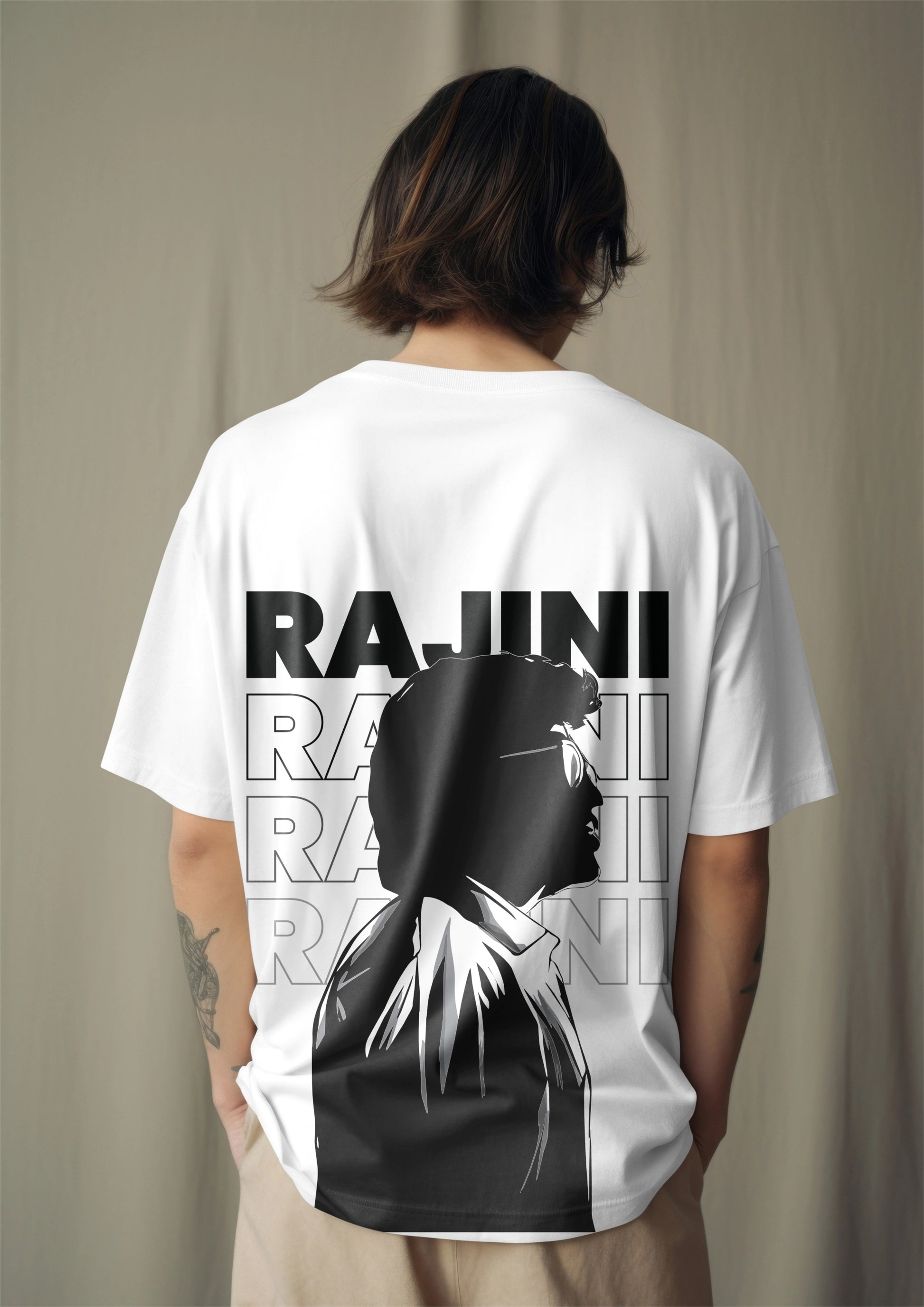 RAJINI – The Thalaivar Oversized Tee Harble Outfits