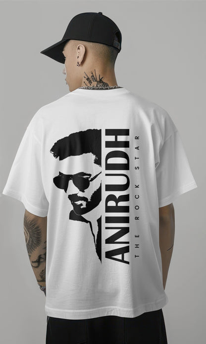 Anirudh Ravichander Oversized T-Shirt – The Rock Star Edition