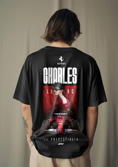 Charles Leclerc Ferrari Oversized T-Shirt