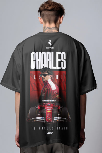 Charles Leclerc Ferrari Oversized T-Shirt
