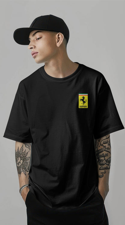 Ferrari F1 Oversized T-Shirt – Speed Machine Edition Harble Outfits