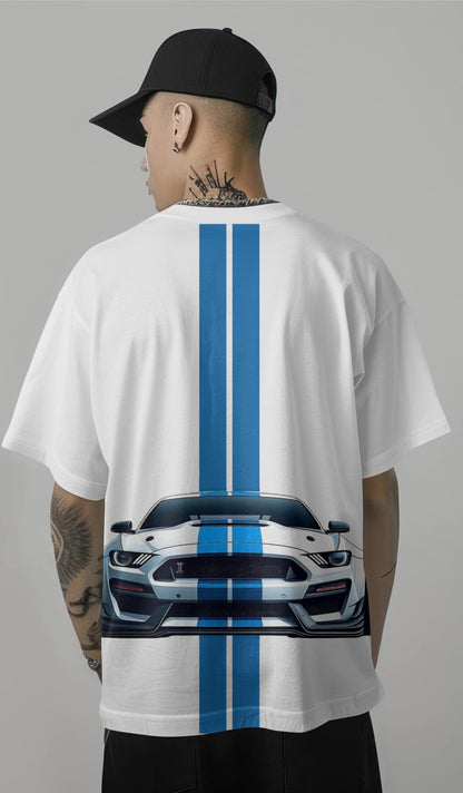Mustang GT Tribute Oversized T-Shirt | Harble Streetwear Harble Outfits