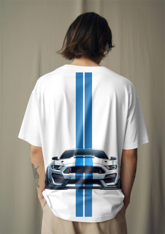 Mustang GT Tribute Oversized T-Shirt | Harble Streetwear Harble Outfits