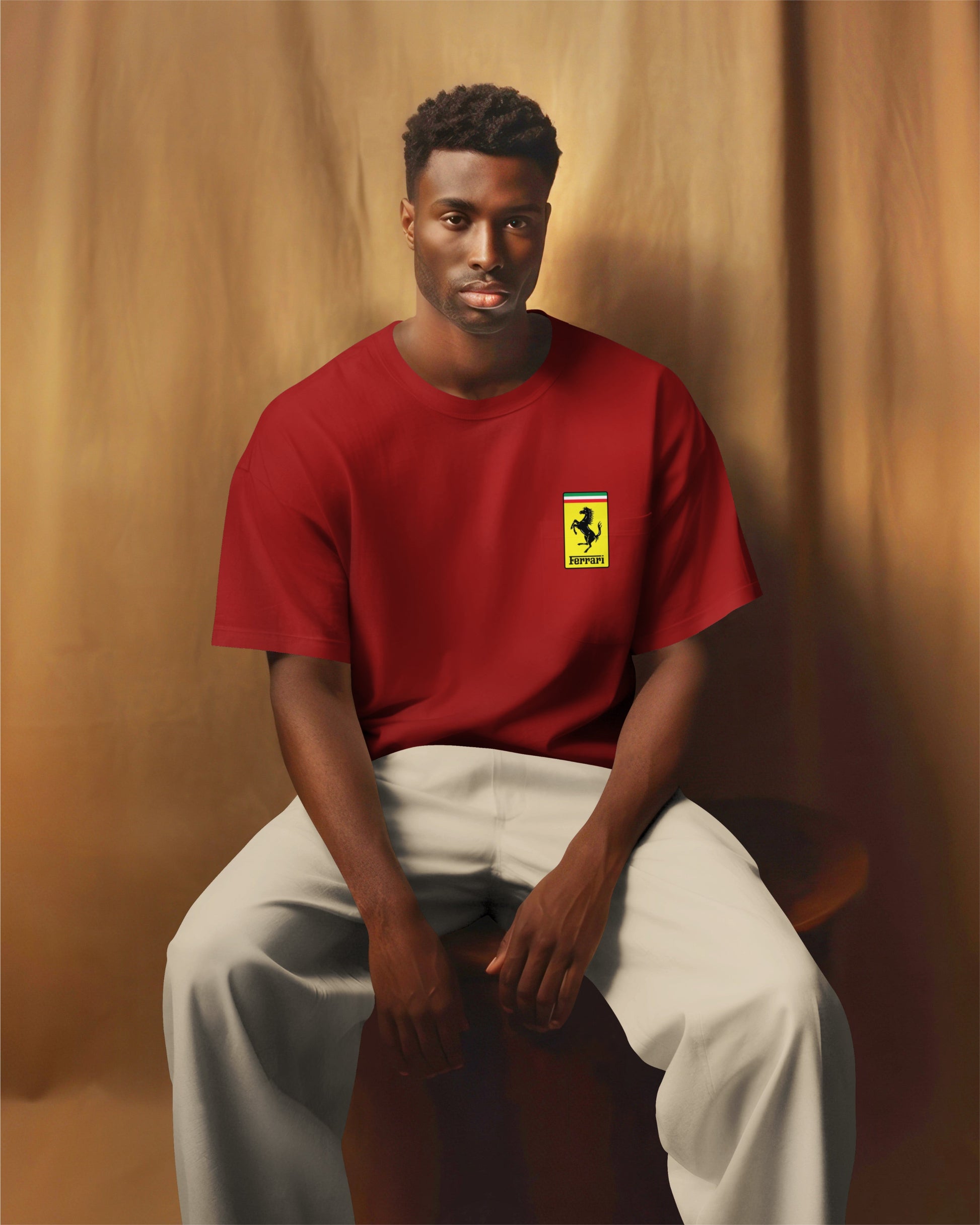 Ferrari F1 Oversized T-Shirt – Speed Machine Edition Harble Outfits