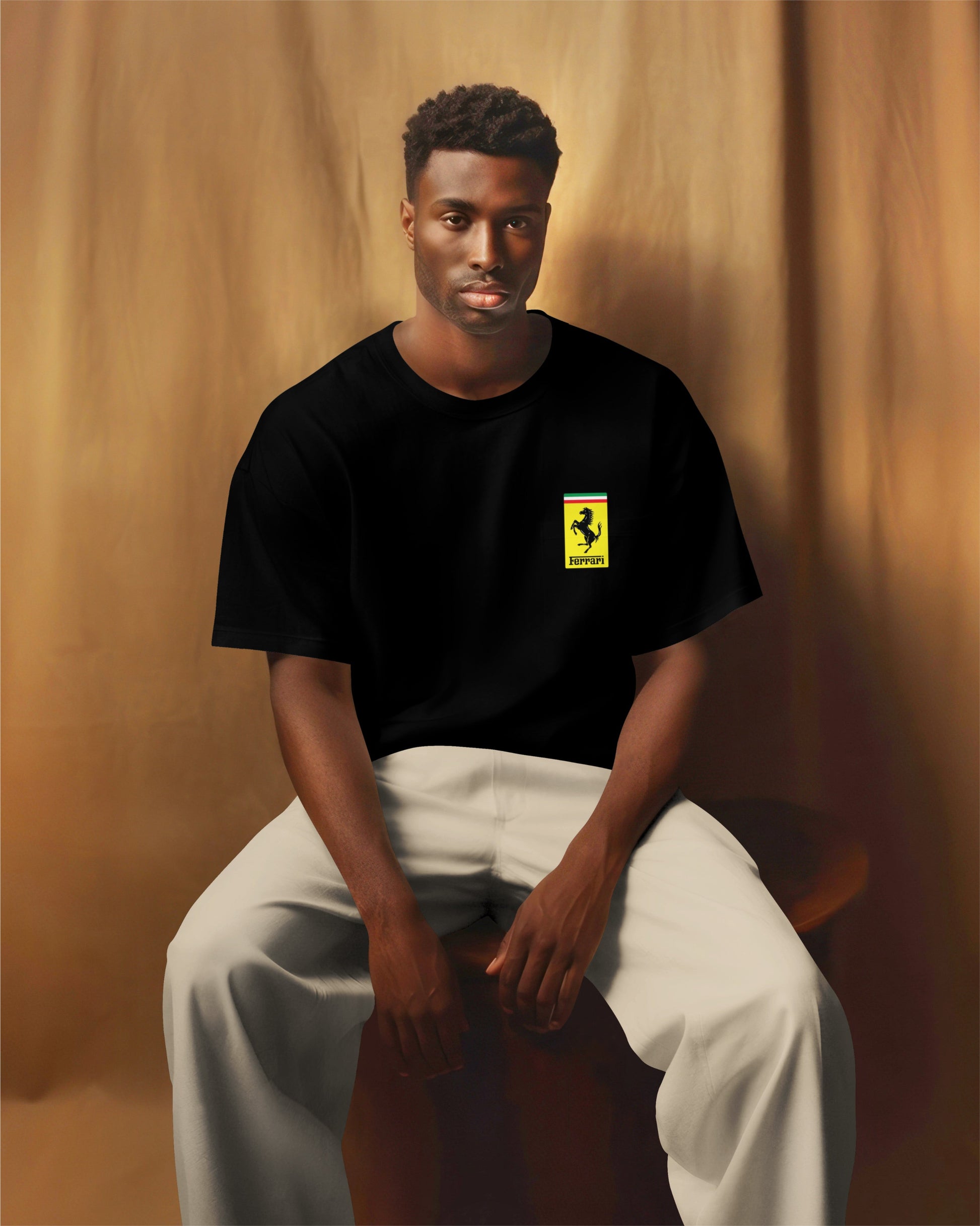 Ferrari F1 Oversized T-Shirt – Speed Machine Edition Harble Outfits